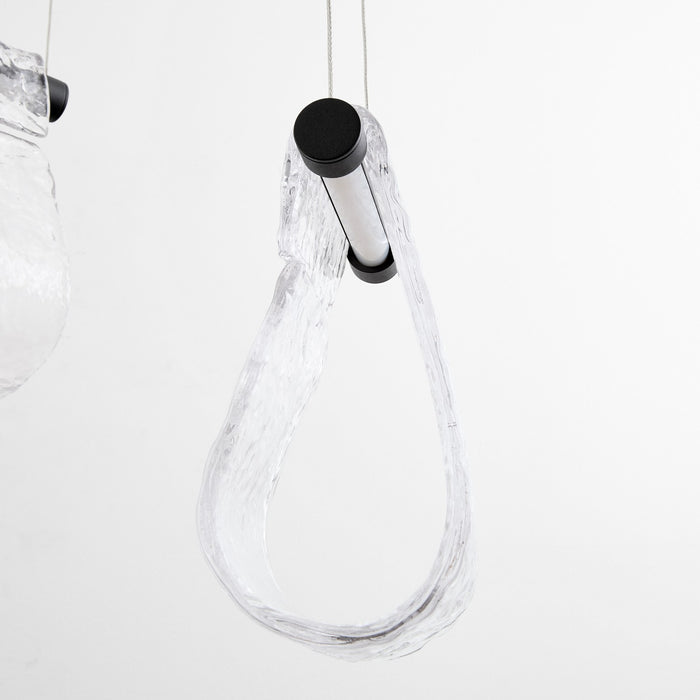 Myhouse Lighting Oxygen - 3-6102-15 - LED Pendant - Veer - Black