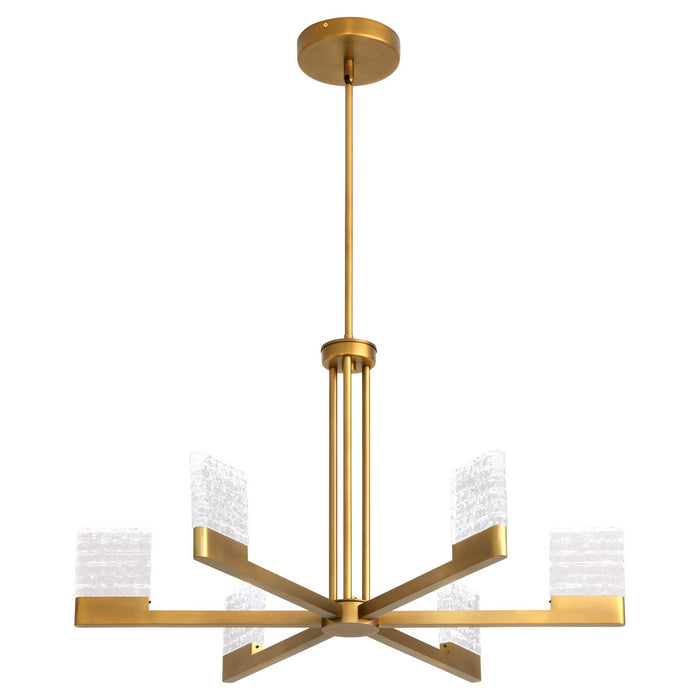 Myhouse Lighting Oxygen - 3-650-56 - LED Chandelier - Gamma - Brushed Brass