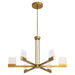 Myhouse Lighting Oxygen - 3-650-56 - LED Chandelier - Gamma - Brushed Brass