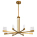 Myhouse Lighting Oxygen - 3-651-56 - LED Chandelier - Gamma - Brushed Brass