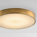 Myhouse Lighting Quorum - 3-656-56 - LED Ceiling Mount - Floe - Brushed Brass