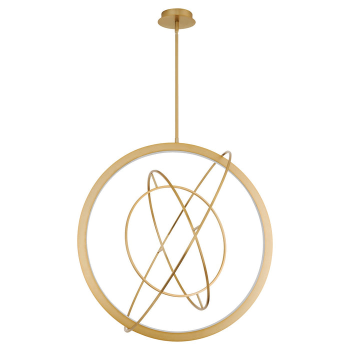 Myhouse Lighting Oxygen - 3-658-40 - LED Pendant - Gallilei - Aged Brass