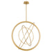 Myhouse Lighting Oxygen - 3-658-40 - LED Pendant - Gallilei - Aged Brass