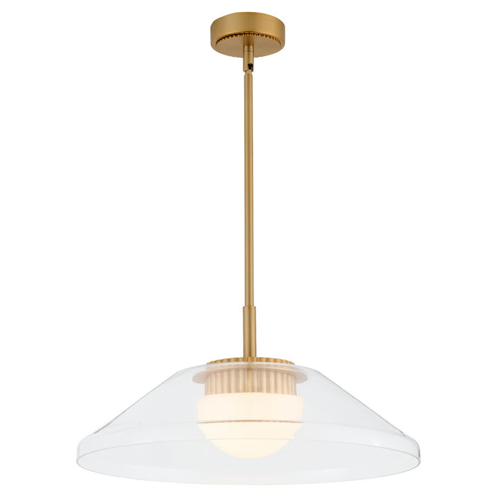 Myhouse Lighting Oxygen - 3-659-56 - LED Pendant - Eros - Brushed Brass