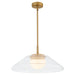 Myhouse Lighting Oxygen - 3-659-56 - LED Pendant - Eros - Brushed Brass