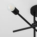Myhouse Lighting Quorum - 3-696-15 - Four Light Semi-Flush Mount - Mika - Black