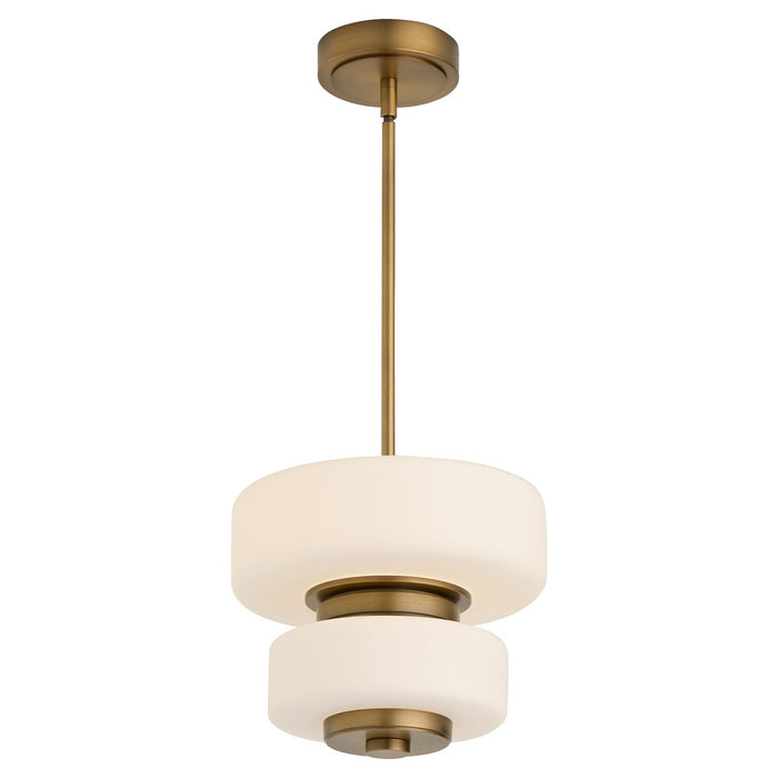 Myhouse Lighting Oxygen - 3-80-56 - LED Pendant - Favo - Brushed Brass