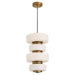 Myhouse Lighting Oxygen - 3-81-56 - LED Pendant - Favo - Brushed Brass
