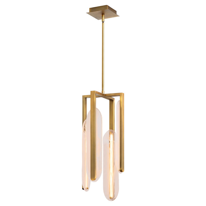 Myhouse Lighting Oxygen - 3-8145-56 - LED Pendant - Avian - Brushed Brass