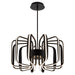 Myhouse Lighting Quorum - 3-819-15 - LED Pendant - Roto - Black