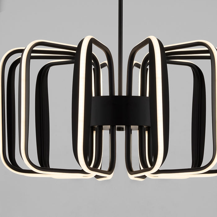 Myhouse Lighting Quorum - 3-819-15 - LED Pendant - Roto - Black
