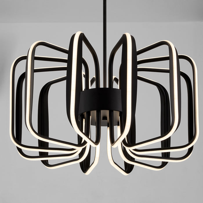 Myhouse Lighting Quorum - 3-819-15 - LED Pendant - Roto - Black