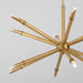 Myhouse Lighting Quorum - 3-878-56 - LED Pendant - Ionis - Brushed Brass