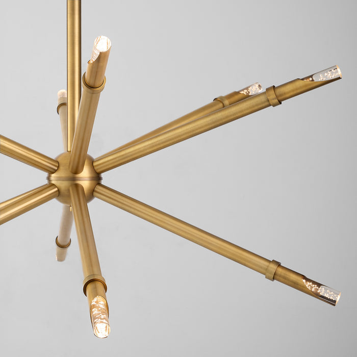 Myhouse Lighting Quorum - 3-878-56 - LED Pendant - Ionis - Brushed Brass