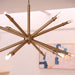 Myhouse Lighting Quorum - 3-878-56 - LED Pendant - Ionis - Brushed Brass