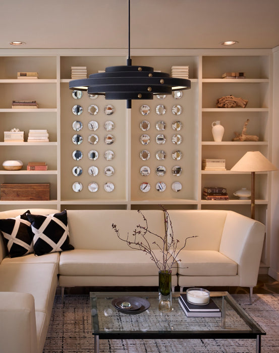 Myhouse Lighting Quorum - 3-892-15 - LED Pendant - Borealis - Black