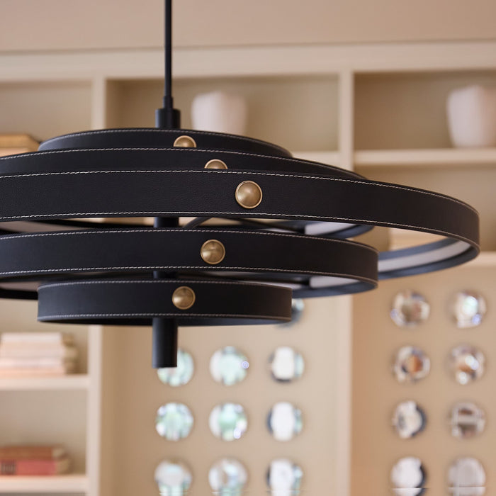 Myhouse Lighting Quorum - 3-892-15 - LED Pendant - Borealis - Black