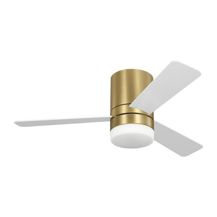 Myhouse Lighting Generation Lighting - 3ERHR44BBSD - 44" Ceiling Fan - Era 44 Hugger LED - Burnished Brass