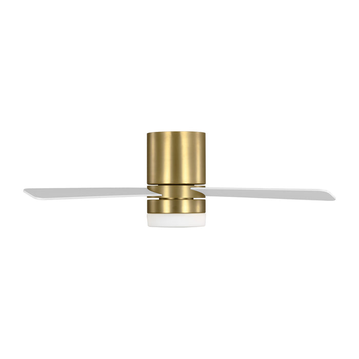 Myhouse Lighting Generation Lighting - 3ERHR44BBSD - 44" Ceiling Fan - Era 44 Hugger LED - Burnished Brass