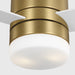 Myhouse Lighting Generation Lighting - 3ERHR44BBSD - 44" Ceiling Fan - Era 44 Hugger LED - Burnished Brass