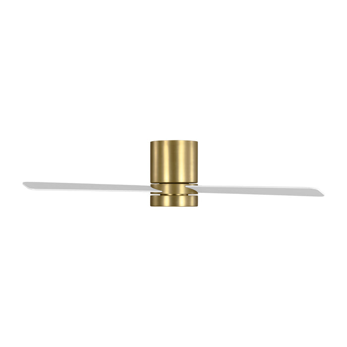 Myhouse Lighting Generation Lighting - 3ERHR52BBSD - 52" Ceiling Fan - Era 52 Hugger LED - Burnished Brass
