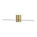 Myhouse Lighting Generation Lighting - 3ERHR52BBSD - 52" Ceiling Fan - Era 52 Hugger LED - Burnished Brass