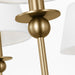 Myhouse Lighting Visual Comfort Studio - DJC1246SB - Six Light Chandelier - Elsay - Satin Brass