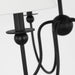 Myhouse Lighting Visual Comfort Studio - DJC1255MBK - Five Light Chandelier - Elsay - Midnight Black