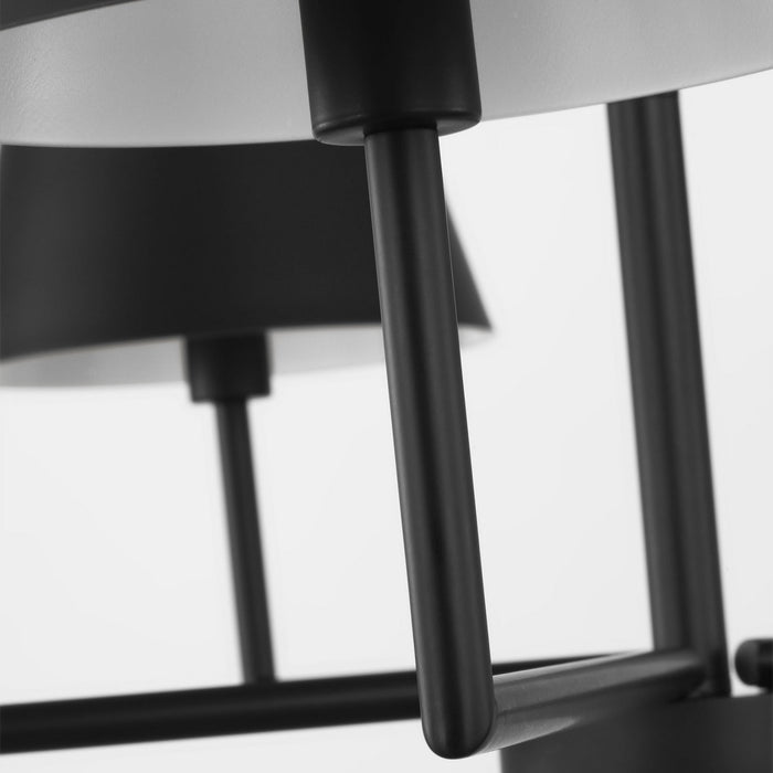 Myhouse Lighting Visual Comfort Studio - DJC1265MBK - Five Light Chandelier - Ender - Midnight Black