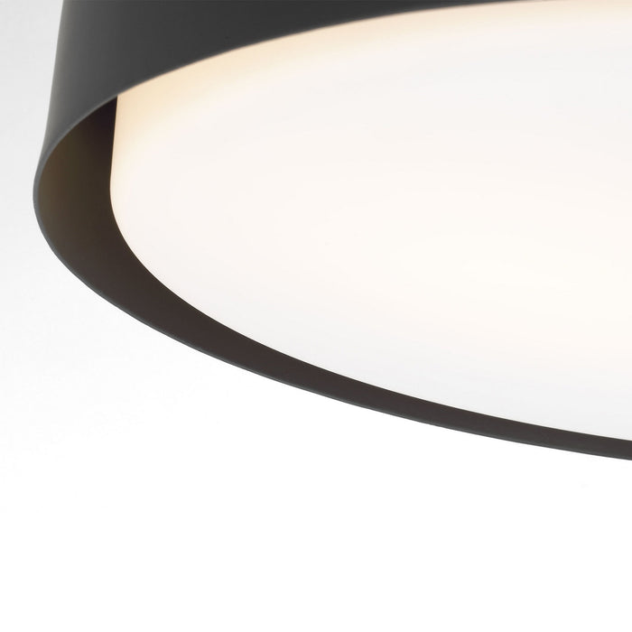 Myhouse Lighting Visual Comfort Studio - DJF1042MBK - Two Light Flush Mount - Dartmore - Midnight Black