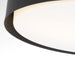 Myhouse Lighting Visual Comfort Studio - DJF1042MBK - Two Light Flush Mount - Dartmore - Midnight Black