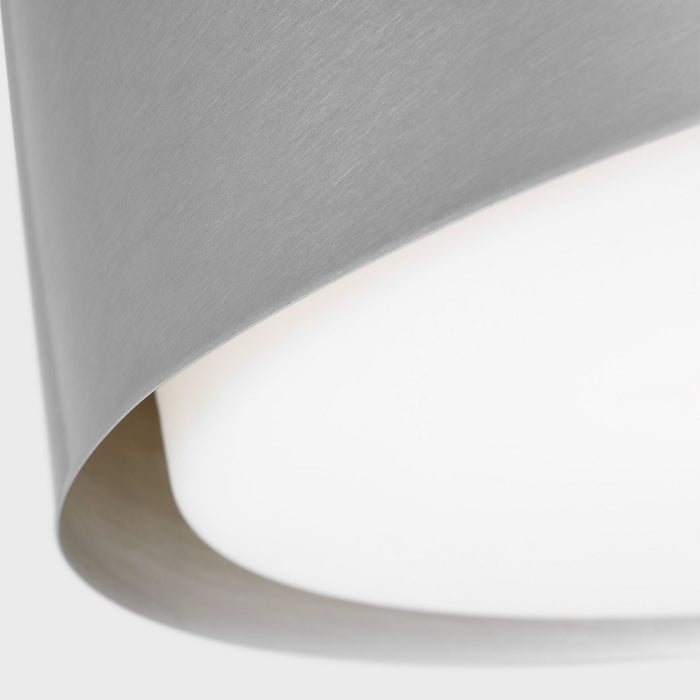 Myhouse Lighting Visual Comfort Studio - DJF1063BS - Three Light Flush Mount - Dartmore - Brushed Nickel