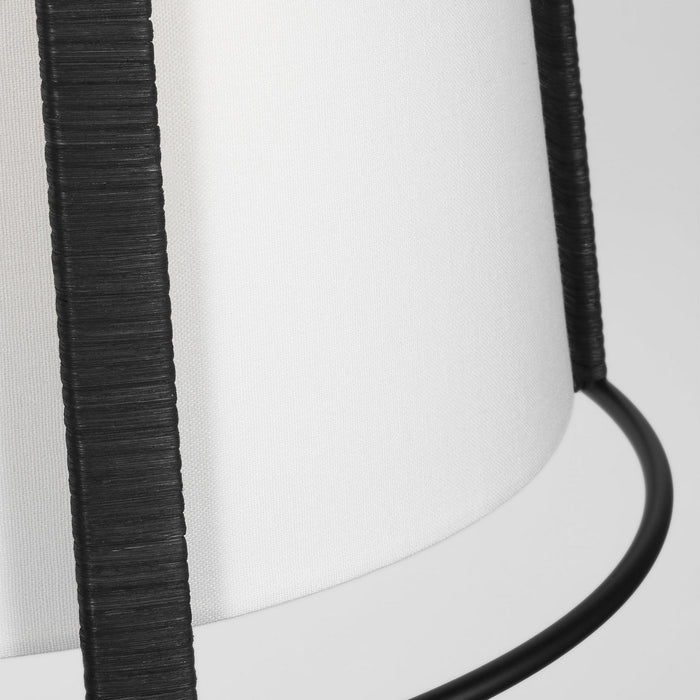 Myhouse Lighting Visual Comfort Studio - DJP1002MBK - Two Light Pendant - Cortes - Midnight Black
