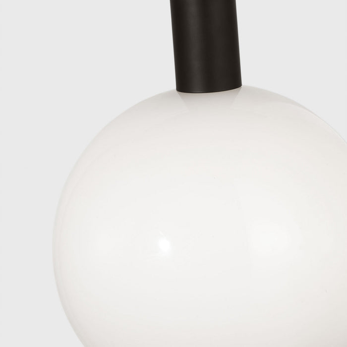 Myhouse Lighting Visual Comfort Studio - DJP1181MBK - One Light Pendant - Colewood - Midnight Black