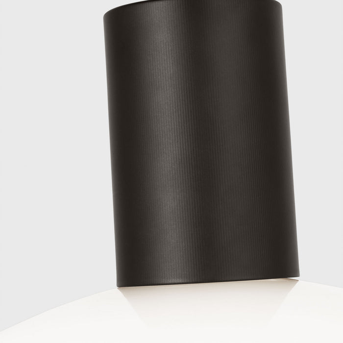 Myhouse Lighting Visual Comfort Studio - DJP1181MBK - One Light Pendant - Colewood - Midnight Black