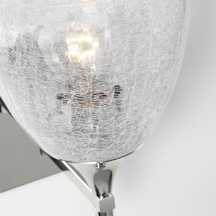 Myhouse Lighting Visual Comfort Studio - DJV1021CHCKG - One Light Wall Sconce - Toffino - Chrome