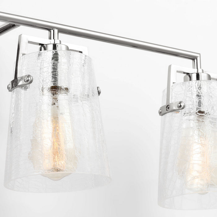 Myhouse Lighting Visual Comfort Studio - DJV1034CHCKG - Four Light Vanity - Crofton - Chrome