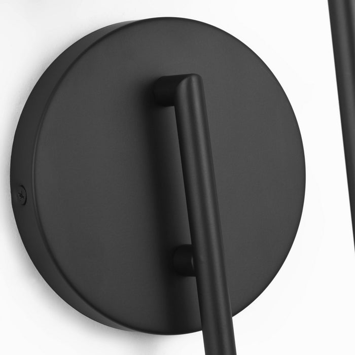 Myhouse Lighting Visual Comfort Studio - DJW1151MBK - One Light Wall Sconce - Ender - Midnight Black