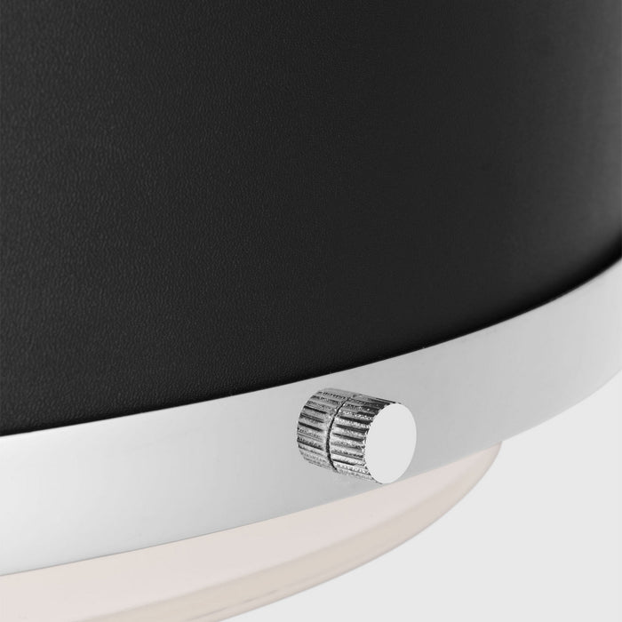 Myhouse Lighting Visual Comfort Studio - LF1062PN - Two Light Flush Mount - Marlowe - Polished Nickel