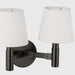 Myhouse Lighting Visual Comfort Studio - LW1152AI - Two Light Wall Sconce - Grayson - Aged Iron