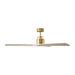 Myhouse Lighting Visual Comfort Fan - 3ALMSM52BBSWWO - 52"Ceiling Fan - Alma Smart 52 - Burnished Brass