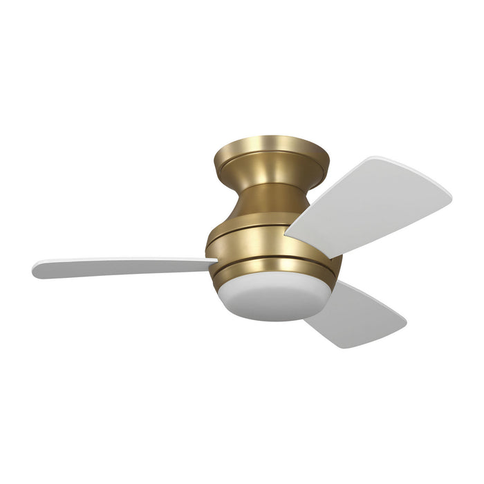 Myhouse Lighting Visual Comfort Fan - 3IKHR32BBSD - 32"Ceiling Fan - Ikon 32 Hugger LED - Burnished Brass