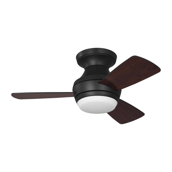 Myhouse Lighting Visual Comfort Fan - 3IKHR32MBKD - 32"Ceiling Fan - Ikon 32 Hugger LED - Midnight Black
