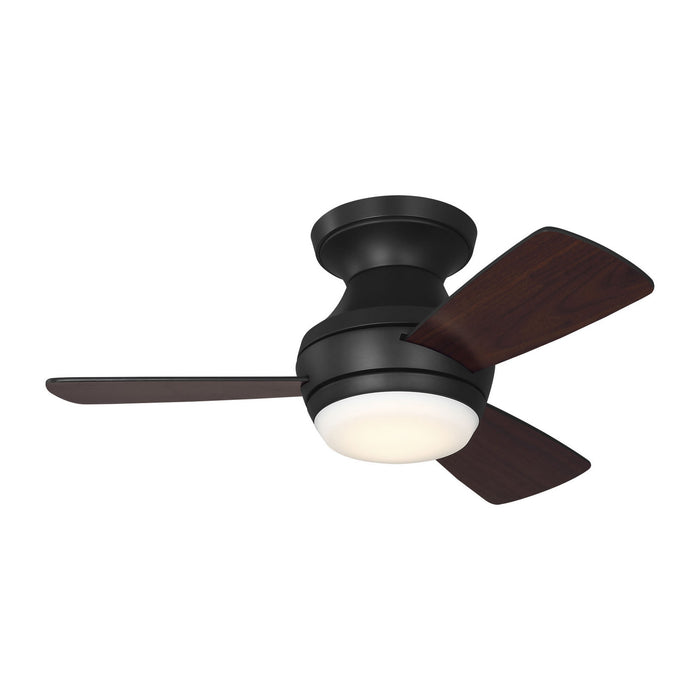 Myhouse Lighting Visual Comfort Fan - 3IKHR32MBKD - 32"Ceiling Fan - Ikon 32 Hugger LED - Midnight Black