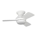 Myhouse Lighting Visual Comfort Fan - 3IKHR32RZWD - 32"Ceiling Fan - Ikon 32 Hugger LED - Matte White