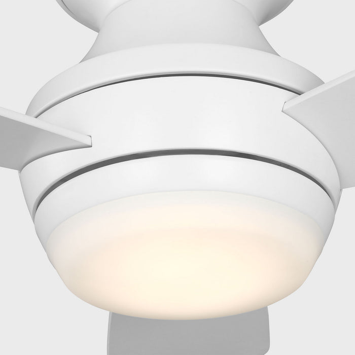 Myhouse Lighting Visual Comfort Fan - 3IKHR32RZWD - 32"Ceiling Fan - Ikon 32 Hugger LED - Matte White