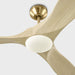 Myhouse Lighting Visual Comfort Fan - 3MAVSM52BBSWWOD - 52"Ceiling Fan - Maverick Smart 52 LED - Burnished Brass