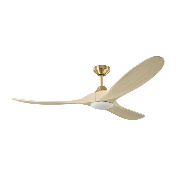 Myhouse Lighting Visual Comfort Fan - 3MAVSM60BBSWWOD - 60"Ceiling Fan - Maverick Smart 60 LED - Burnished Brass