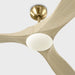 Myhouse Lighting Visual Comfort Fan - 3MAVSM60BBSWWOD - 60"Ceiling Fan - Maverick Smart 60 LED - Burnished Brass