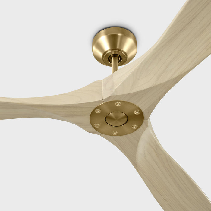 Myhouse Lighting Visual Comfort Fan - 3MAVSM70BBSWWO - 70"Ceiling Fan - Maverick Smart 70 - Burnished Brass